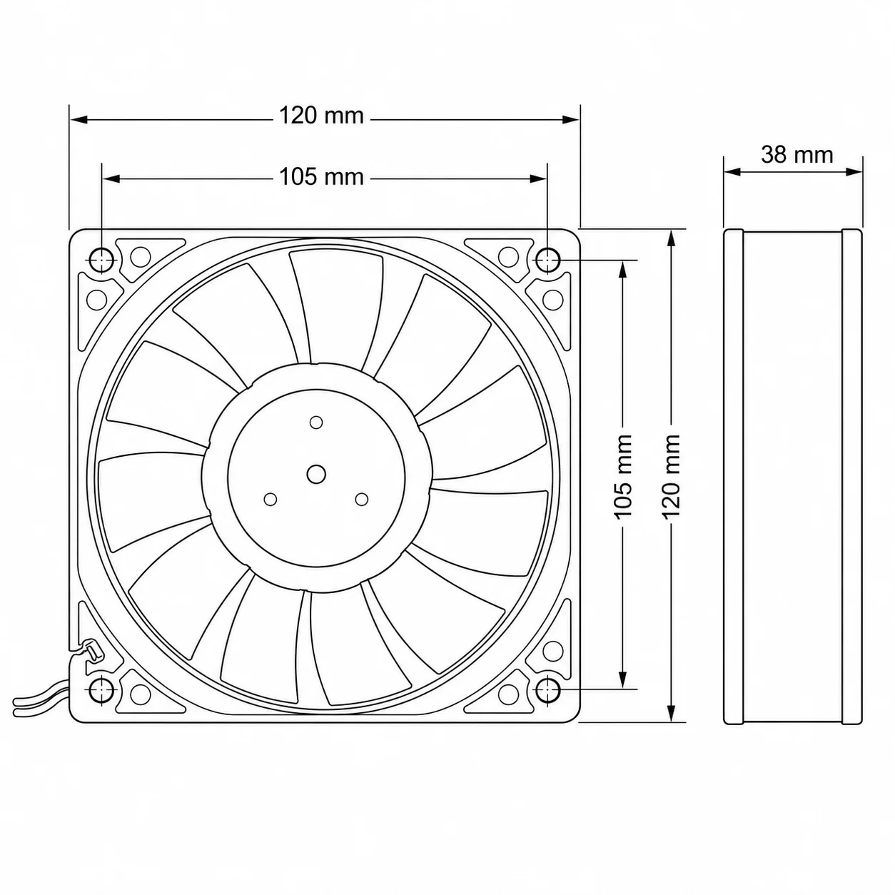Pwm Speed Controller, 24V, 2.40A, 12V, 48V - detail 8