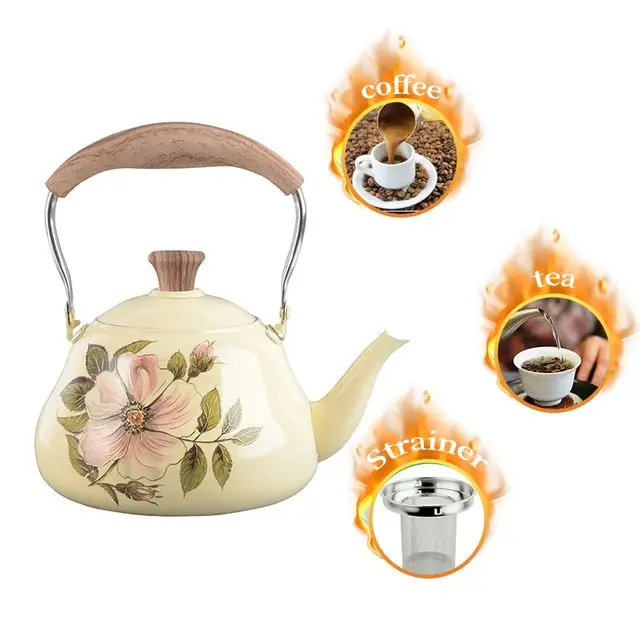 Suitable for all heaters Durable Kitchen big size 2.5L to 6L capacity  kettle for restaurant catering
