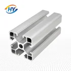 Custom Mill Finish Rectangular 20X80 2080 8020 T Slot Extruded Aluminum Profile By CNC Production Line