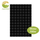 High Solar High Power Angxu 500 Watt Solar Panel Mono 440w 450w 480w 500wp Solar System