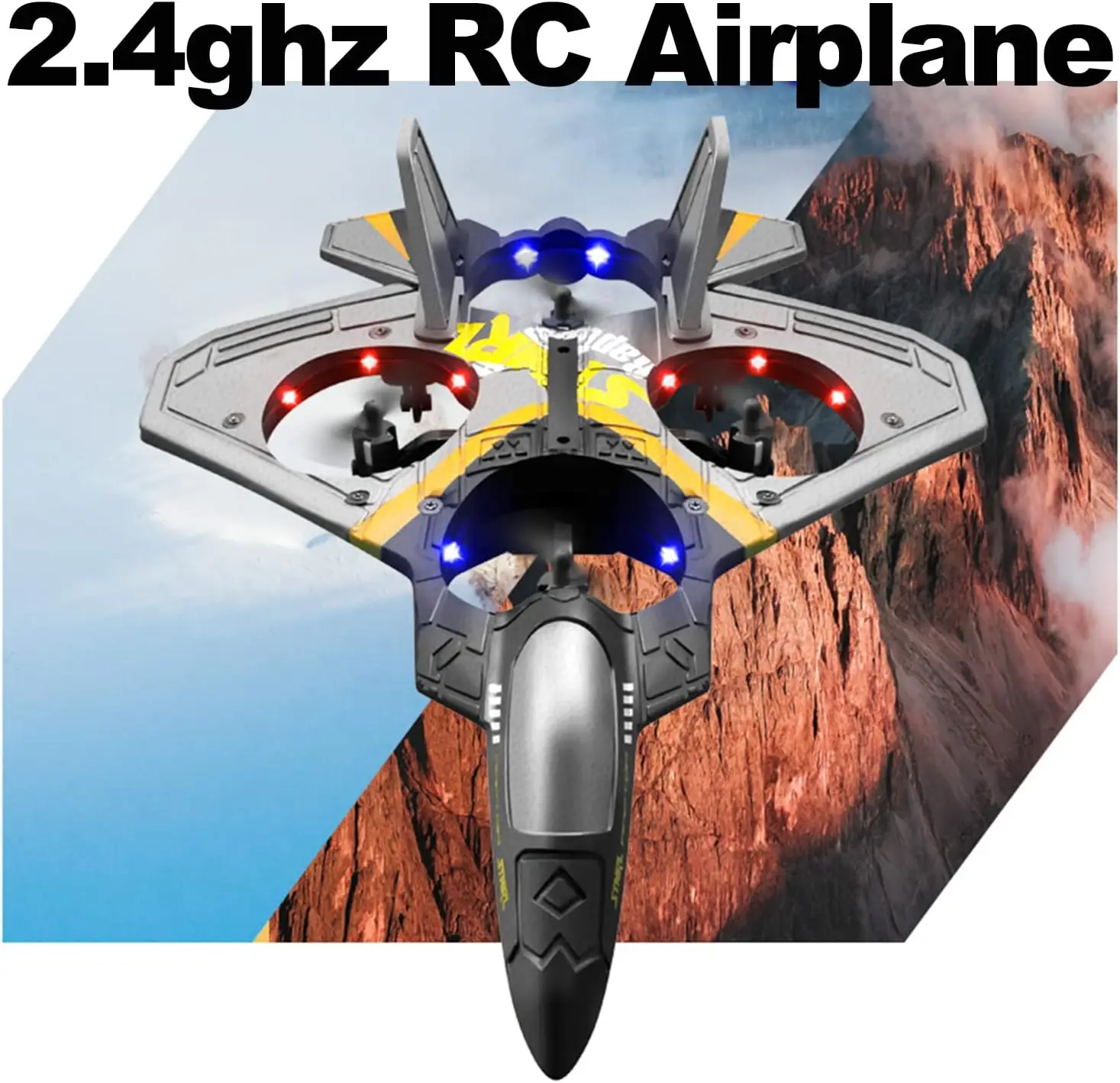 EPT 4drc V17 2.4Ghz Foam Helicopter Quadcopter Rc Remote Control Airplanes Rc Plane