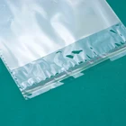 Plastic Cutomised Printing Clear Resealable Cellophane Plastic Bags Self Adhesive Sealing OPP Material