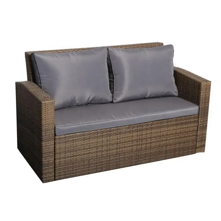 product luxury garden patio pe wicker rattan sofa set outdoor furniture-7