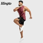 Stringer Tank Top Tops High Quality White Quick Fit Stringer Tank Top Bodybuilding Running Gym Men's Tank Tops