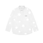 Long Sleeve Wholesale Latest Design Long Sleeve Shirt Custom Slim Casual 3M Reflect Stars Chain Shirt