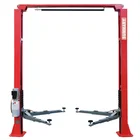 Auto Lift Summary 4ton Lifting Clearfloor Chain-drived Symmetric Arms Dual Hydraulic Cylinders Auto 2 Post Car Lift