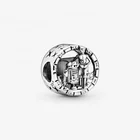 Bead 2021 New Factory Price 925 Silver Black Samurai Bead Robot Charm Can Be Used For Snake Bone Bracelet