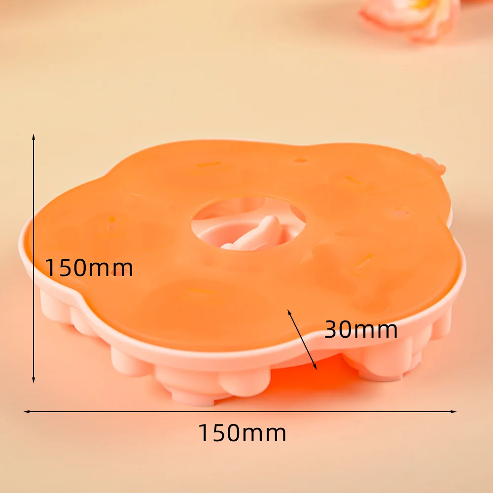 Handmade Silicone Mold for Baking Soap Chocolate Cake OEM/ODM Acceptable DIY Bakeware Tools