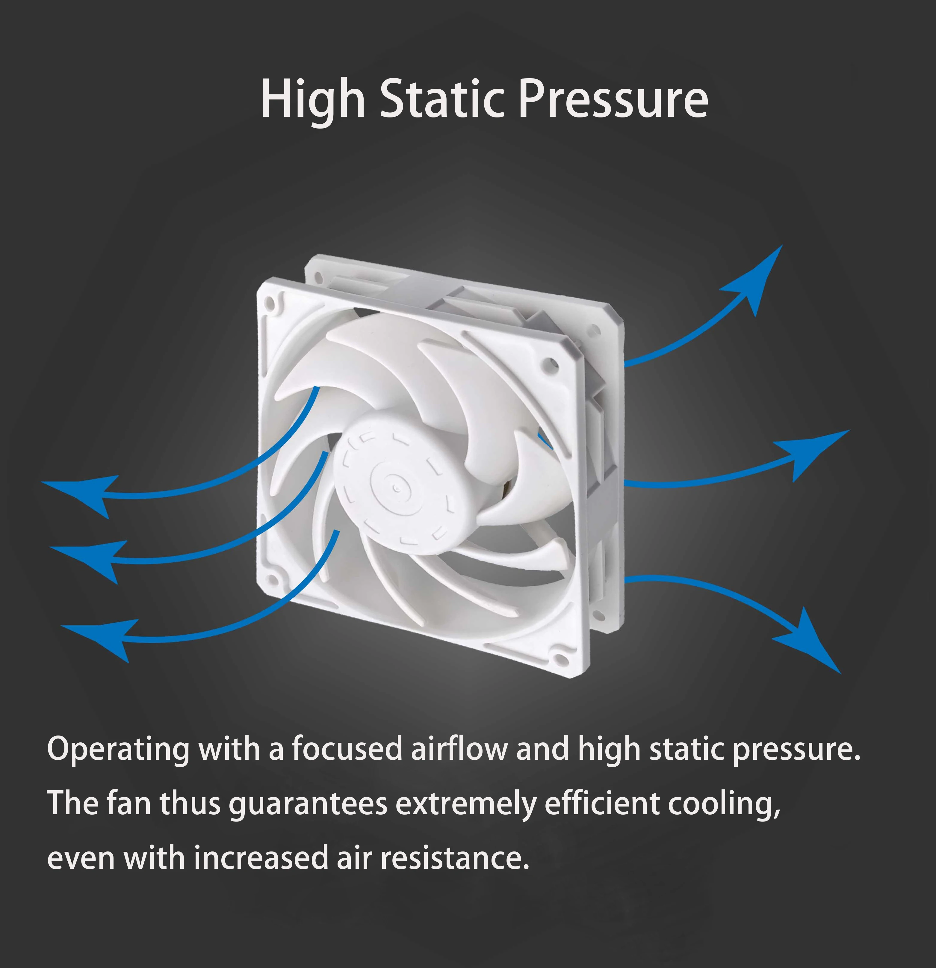 Computer Cooling Fan, 120mm, 120*120*15mm, Axial - detail 4