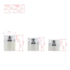 Pearly Cream Luxury Cosmetics Pearly Lustre Blue/White Coating 30/50/80g Acrylic Packaging Airless Cream Jar