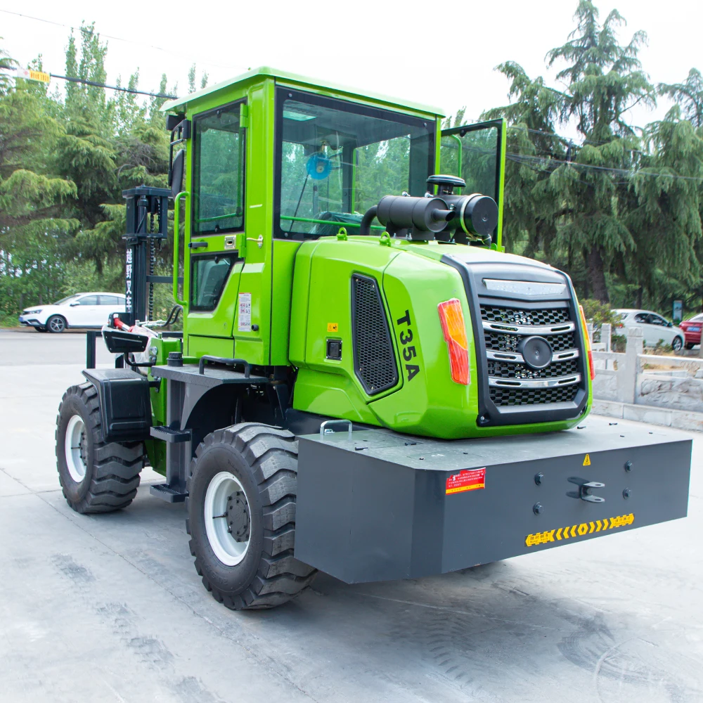 4x4 4wd Off Road All Rough Terrain Forklift Truck Small Off Road