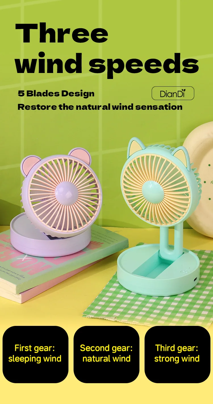 Table Fan, G6615A, Portable, USB - detail 16