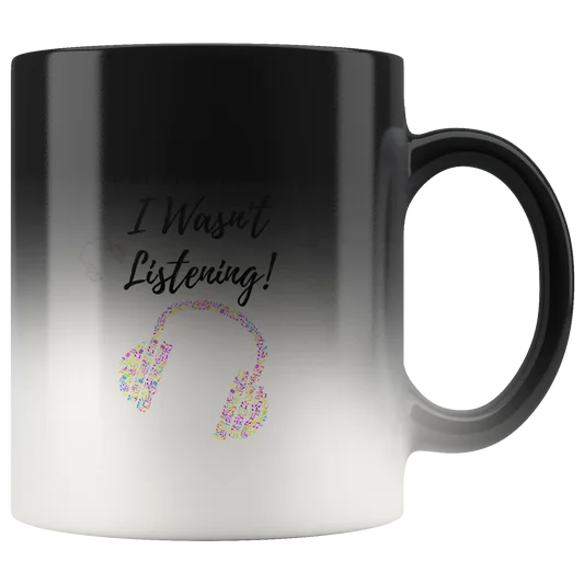 Color Changing Mug Golden Nature Design Disappearing Photo Magic Heat Sensitive Coffee Mug