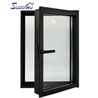 Windows AU/NZ/USA Standard Flexible Easy Thermal Break Triple Glazed Tilt And Turn Windows