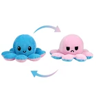 Plush Toy Plush New Design Custom Funny Double Faced Octopus Flip Reversible Animal Plush Toy