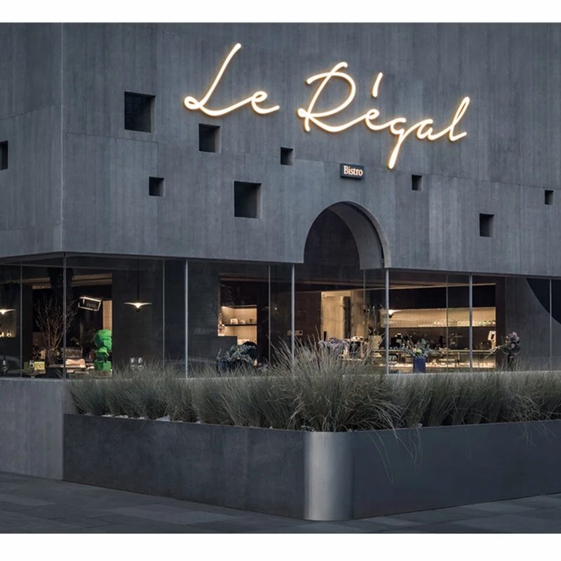 product stainless steel edging acrylic spherical 3d luminous door head billboard customization outdoor advertising letters led sign-10