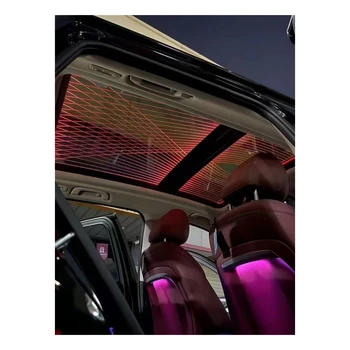 Car Sunroof Starry Sky Film Suitable for BMW X7 G07 Interior Car Symphony Ambient Light Auto Parts Decorative Sunscreen