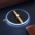 Light Pen 2021 New Led Light Spinner Pen Fingertip Illumination Decompression Gyro Spinning Metal Ballpoint Pen