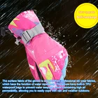 Ski Gloves Aeofa Winter Warmth And Velvet Thickened Waterproof Riding And Mountaineering Long Touch Screen Ski Gloves