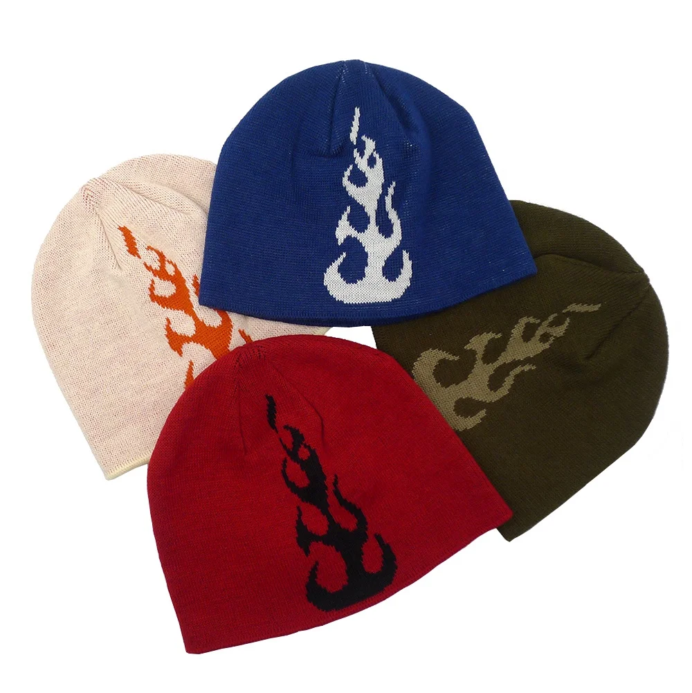 skull cap with logo