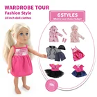 Doll Kidewan Beautifly Clothes Accessories Baby Handmade 18 Inch Doll Clothes For Girls