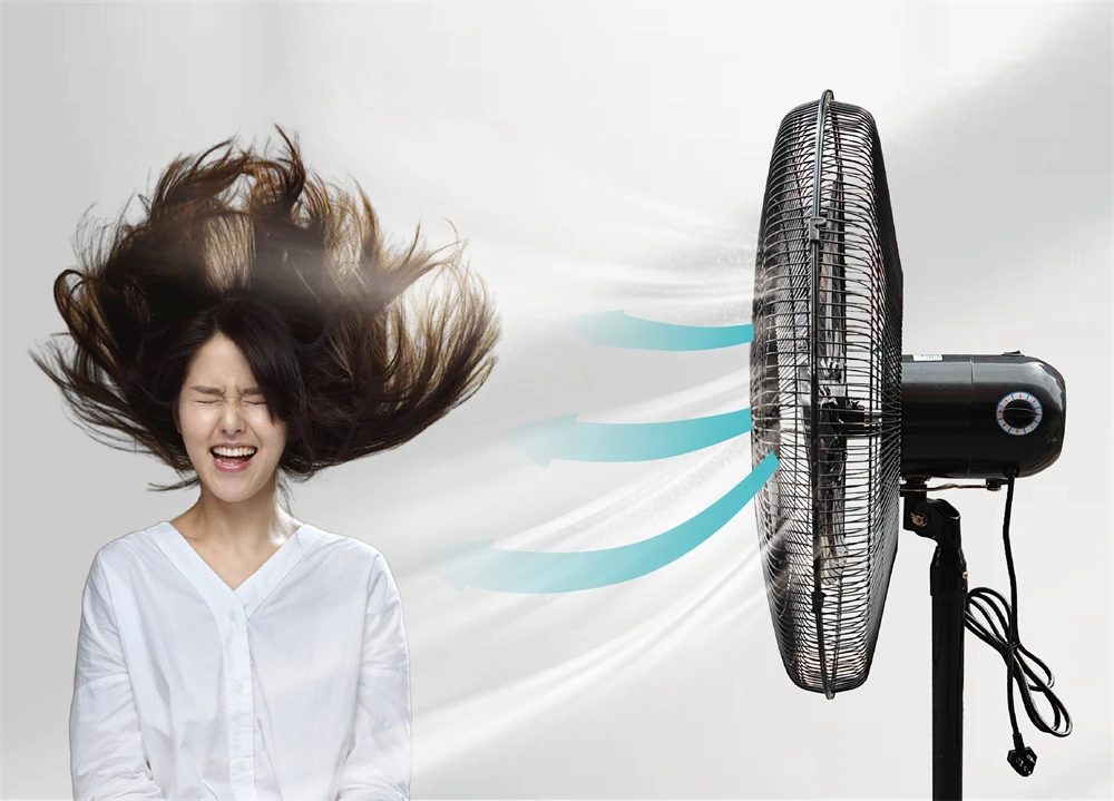 Wall Mount Oscillating Fan, 220 V, 1400r - detail 12