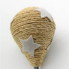 Ornament Christmas Tree Ornament Plastic Water Drop Wrapped Sword Hemp Rope Stennib 5 Star Christmas Decoration