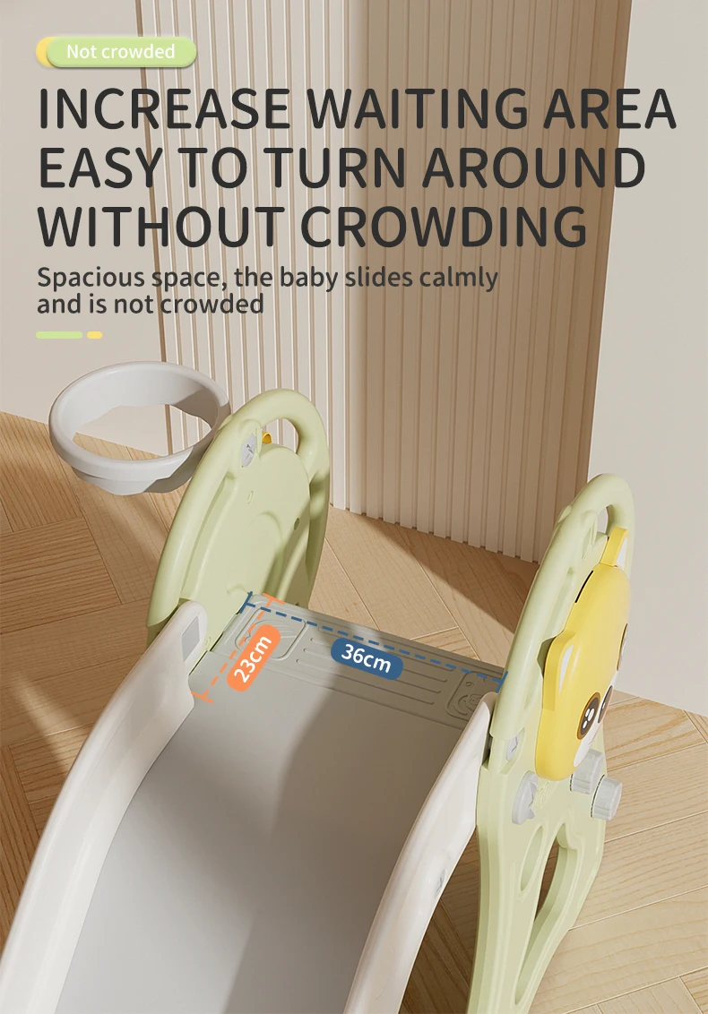 Feelkids Cute Dog Fun & Safe Durable Plastic Slide for Indoor Play-for Toddlers Children Kindergarten & School supplier