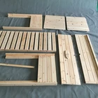 Planter Box Wooden Garden Planter Outdoor Garden Wooden Rectangular Vegetable Planter Box