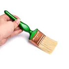 Professional Wood Paint Synthetic Bristle Professional Wood Barrel Material Animal Hair Custom Paint Wood Brush