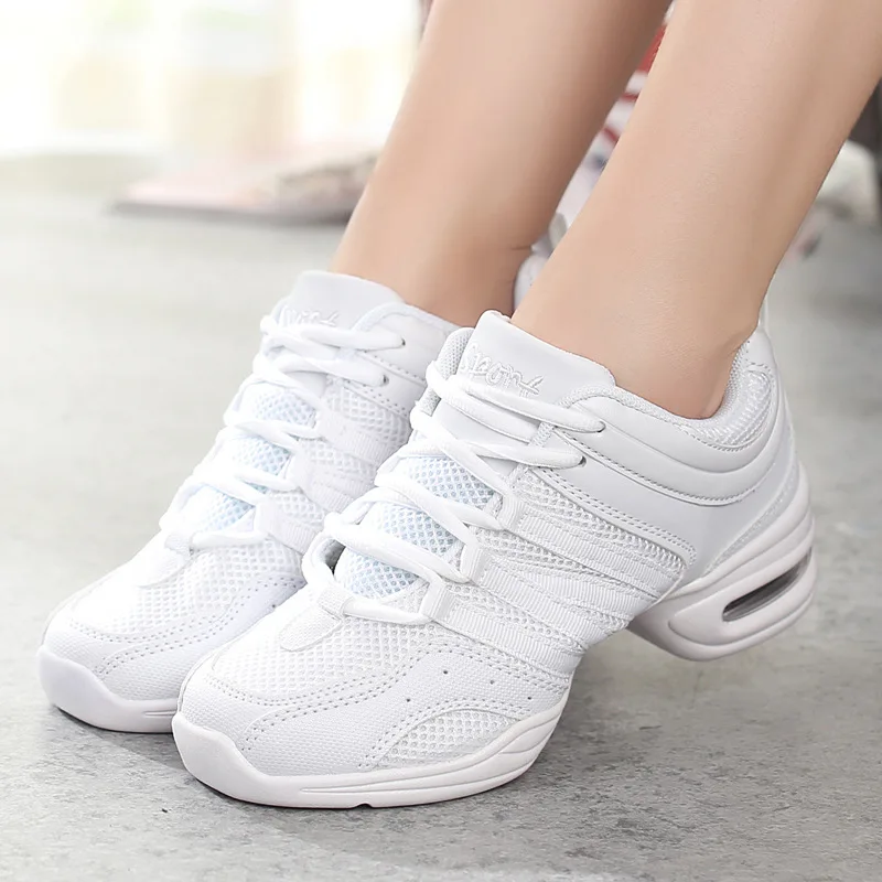 10%OFF Hot Sale Sports Feature Soft Outsole Breath Dance Shoes Sneakers For Woman Practice Shoes Modern Dance Jazz Shoes