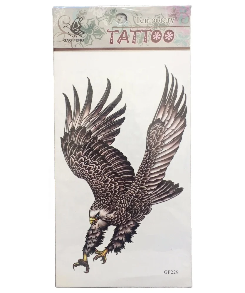 hawk tattoo sleeve