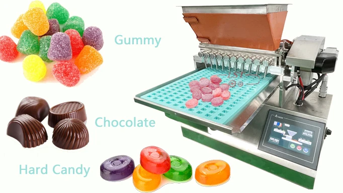 LST Top selling   candy making machine gummy bear machine