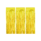 Wedding Fctory Sale PET Gold Color Foil Fringe Door Curtain For Party Wedding Decoration