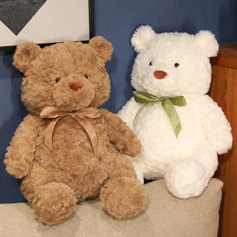 Custom Soft Teddy bear plush toy OEM logo available cute animal bear stuffed plush bear toy for kids doll