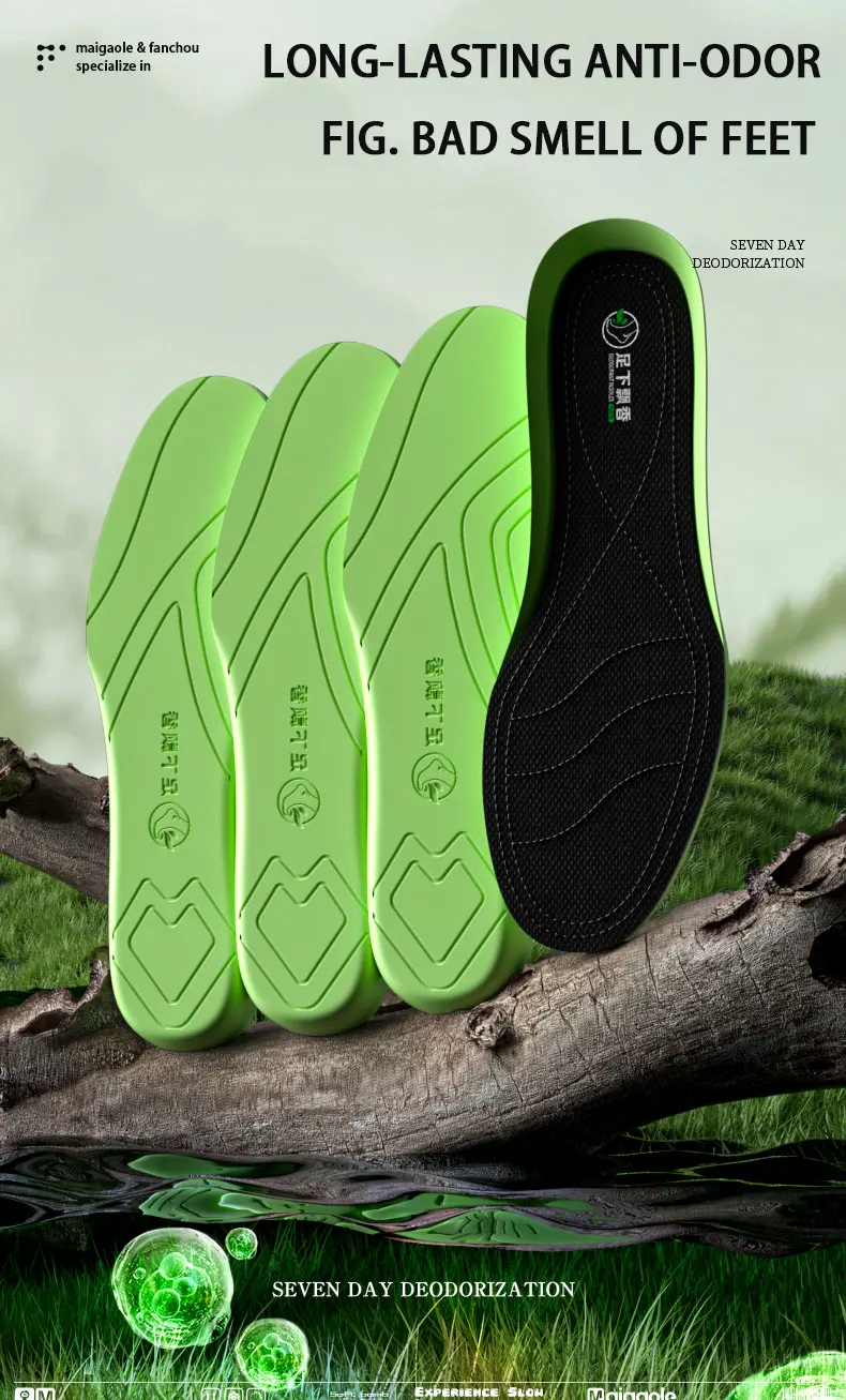 Deodorizing Summer Insoles Antibacterial Sweat Absorbing Pads Deodorizing Summer Insoles Antibacterial Sweat Absorbing Pads