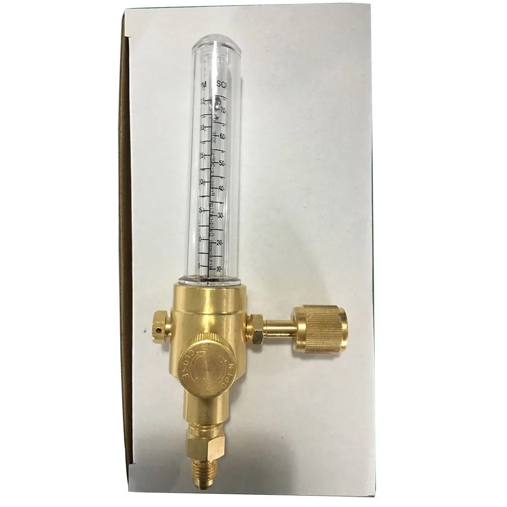 Nitrogen Flow Indicator Meter Regulator Gas Tool Pressure Control HVAC Testing 