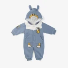 Baby Baby Suit Baby Suit Winter Thick Cotton Baby Crawling Suit From Stock OEM Custom Newborn Lining Warm Jumpsuit