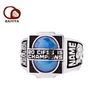 Made Ring Custom Made Cz Stone Jewelry School Class Ring With Gold Plated Manufacture In China