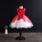Dress Wedding 2021children Dress Princess Dress Star Net Yarn Flower Wedding Dress