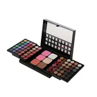 Makeup 78 Full Color Fashion Women Cosmetic Case Pro Makeup Palette Concealer Blusher Eyeshadow Palette