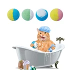 Color Bath Hot Selling Cheap Private Label Handmade Bubble Bathroom Natural Double Color Bath Bomb Ball OEM Colorful 120g