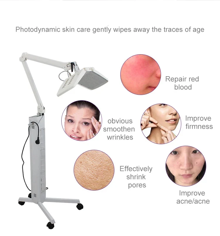 BIO Light Therapy 7 Color LED PDT Infrared Phototherapy Machine 4 Salon Use Professional 7 Colors Pdt Infrared Red Led Facial Light Therapy Machine
