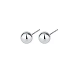 Silver Stud Studs 925 Sterling Silver Stud Earrings Different Sizes Tiny Matte And Shiny Ball Studs