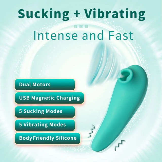 COMFLY  Vibrator Sex Toys  For Women Sucking Intense and Fast Massage G-Spot Control Speeds Waterproof