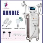 Cavitation Reduction 2 Silicon Rubber Cryo Handles Cavitation Cold Fat Off Stomach Fat Reduction Slim Machine