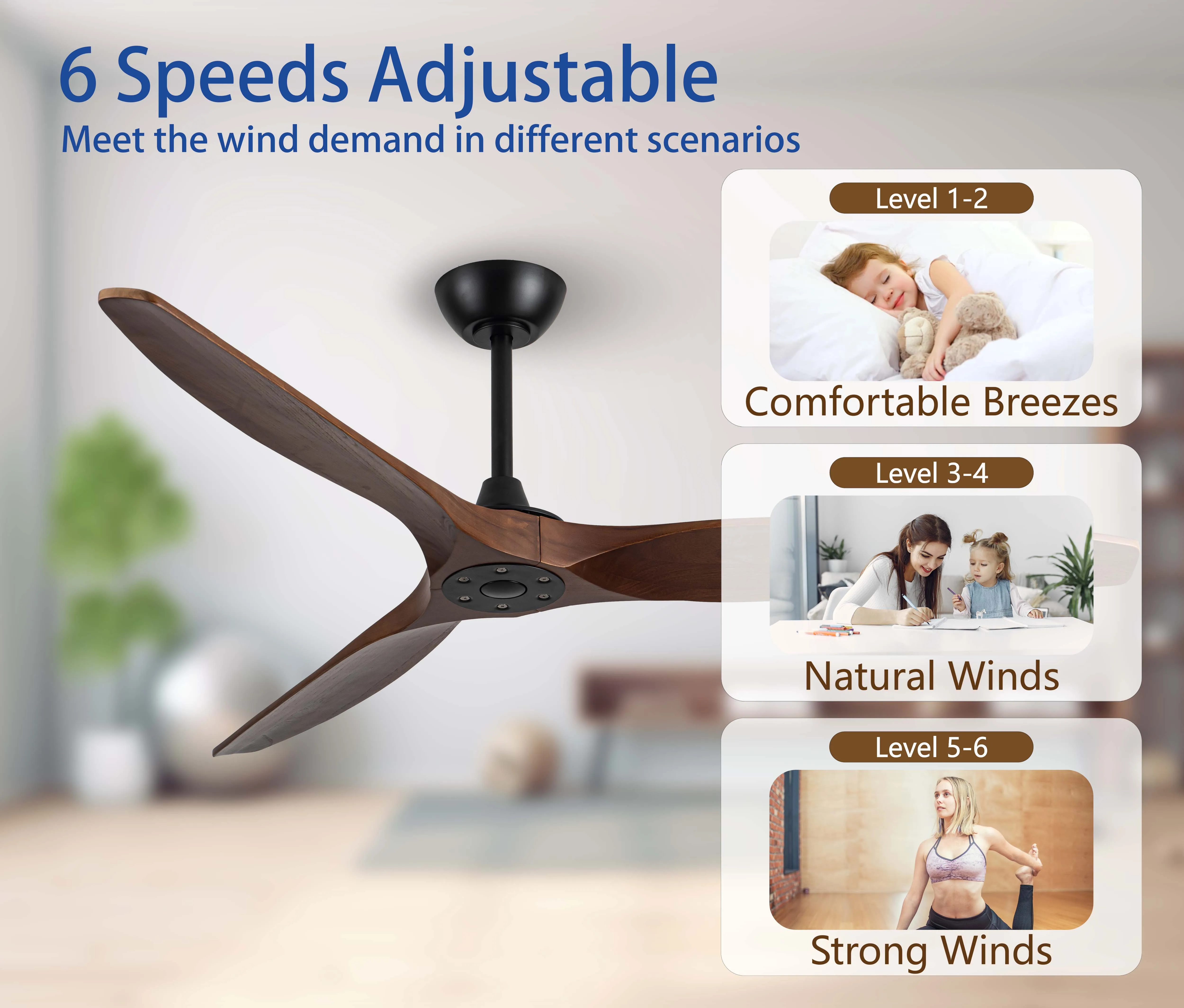 Ceiling Fan, 52inch, 60inch, 70inch - detail 10