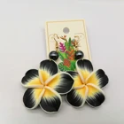 Flower Earrings Earringsflowerflower New Hot Sale Exquisite And Lovely Flower Shape Earrings Eco-friendly Clay Earrings