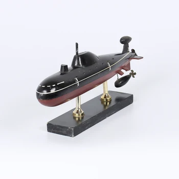 resin Model , Scale 1: 700 Ship Submarine Model For Decorating an Office, Workroom, Home Decoration