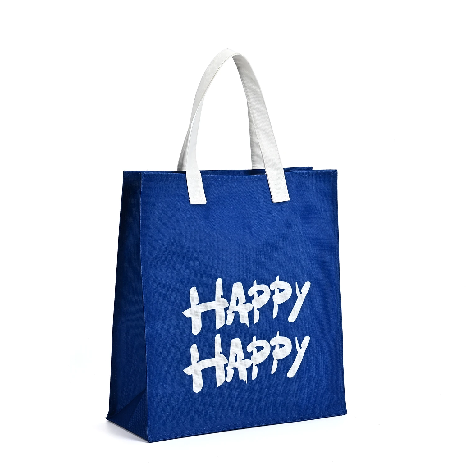 Wholesale Promotion Colorful logo Printed Custom Size RPET Bags Shopping Bags with logo Printed Tote Bags factory